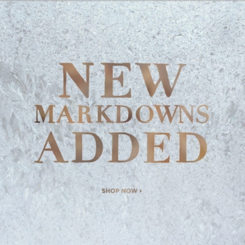 New markdowns added